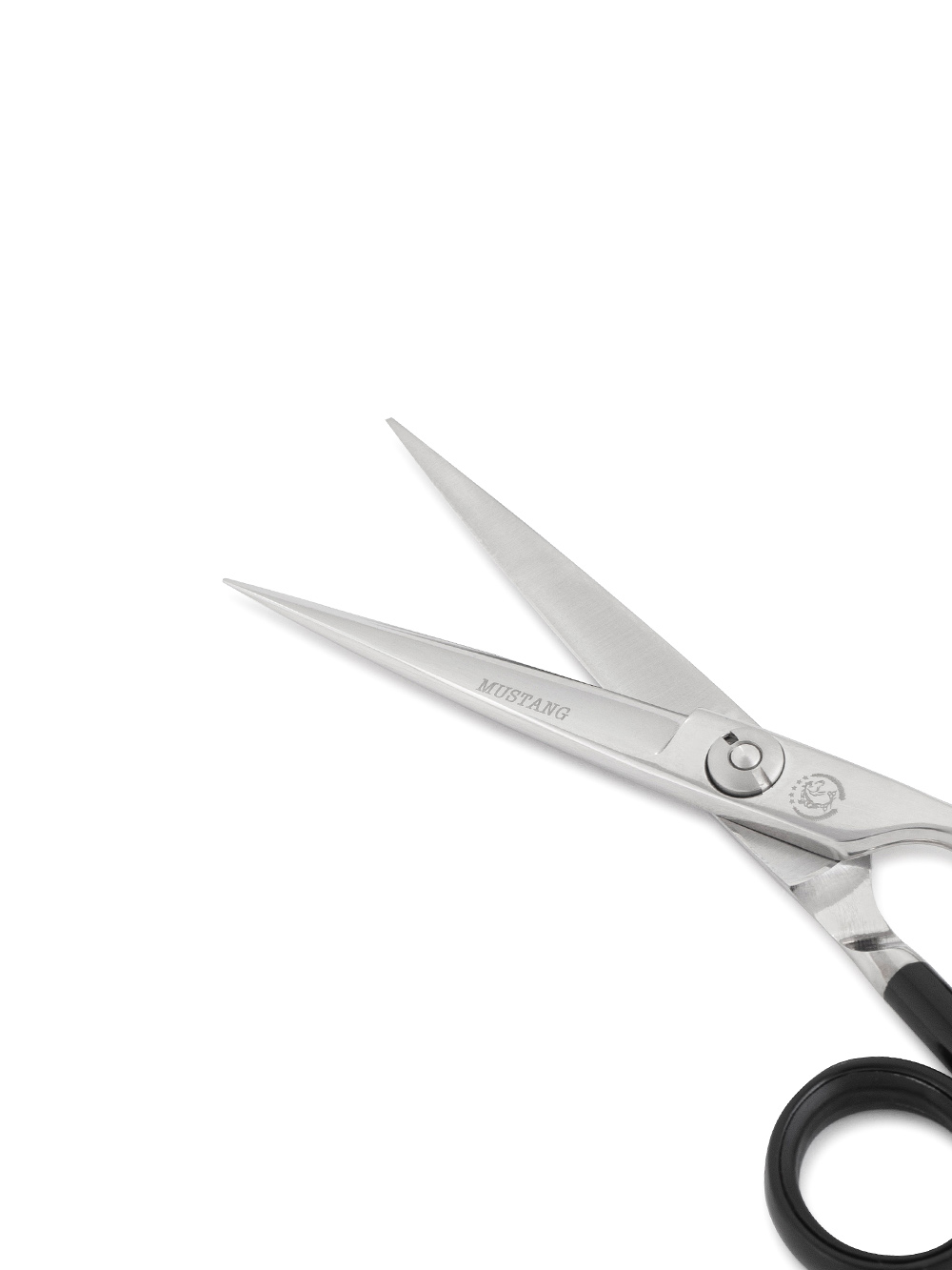 Прямые ножницы - Ножницы прямые Mustang Premium NPR-012 Черный 5,5 дюймов Фото 2