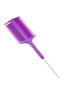 Расчески для мелирования - Расческа для мелирования Mustang MRB-38 Фиолетовый Фото 1