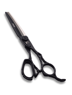 Филировочные ножницы - Ножницы филировочные Mustang Premium PRIDE NPR-011 Черный 6,0 дюйм Фото 1