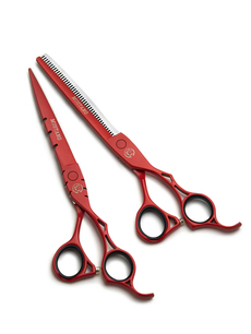 Набор ножниц - Набор ножниц Mustang Professional NP-07 Красный 7,0 дюйм Фото 1