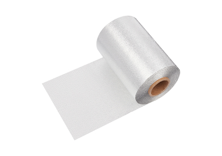 Аксессуары для окрашивания - Фольга с тиснением Mustang MAFT-02 Серебро Фото 1