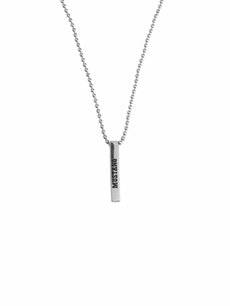 Бижутерия - Цепочка с кулоном BIZ-022 Серебристый Фото 1