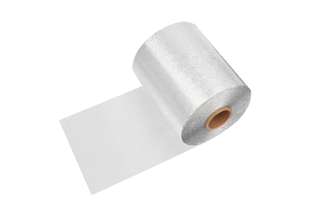 Аксессуары для окрашивания - Фольга с тиснением Mustang MAFT-01 Серебро Фото 1