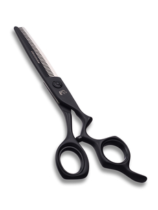 Филировочные ножницы - Ножницы филировочные Mustang Premium OBSIDIAN NPR-014 Черный 6,0 дюйм Фото 1