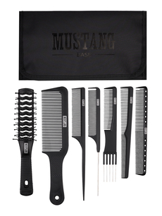 Наборы расчесок - Набор расчесок Mustang Base NRMB03 Черный Фото 1
